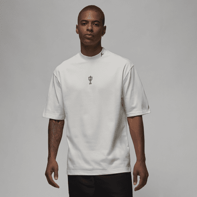 ジョーダン トロフィールーム メンズシャツ ブラック Nike Jordan x Trophy Room Men's Warm Up Shirt 